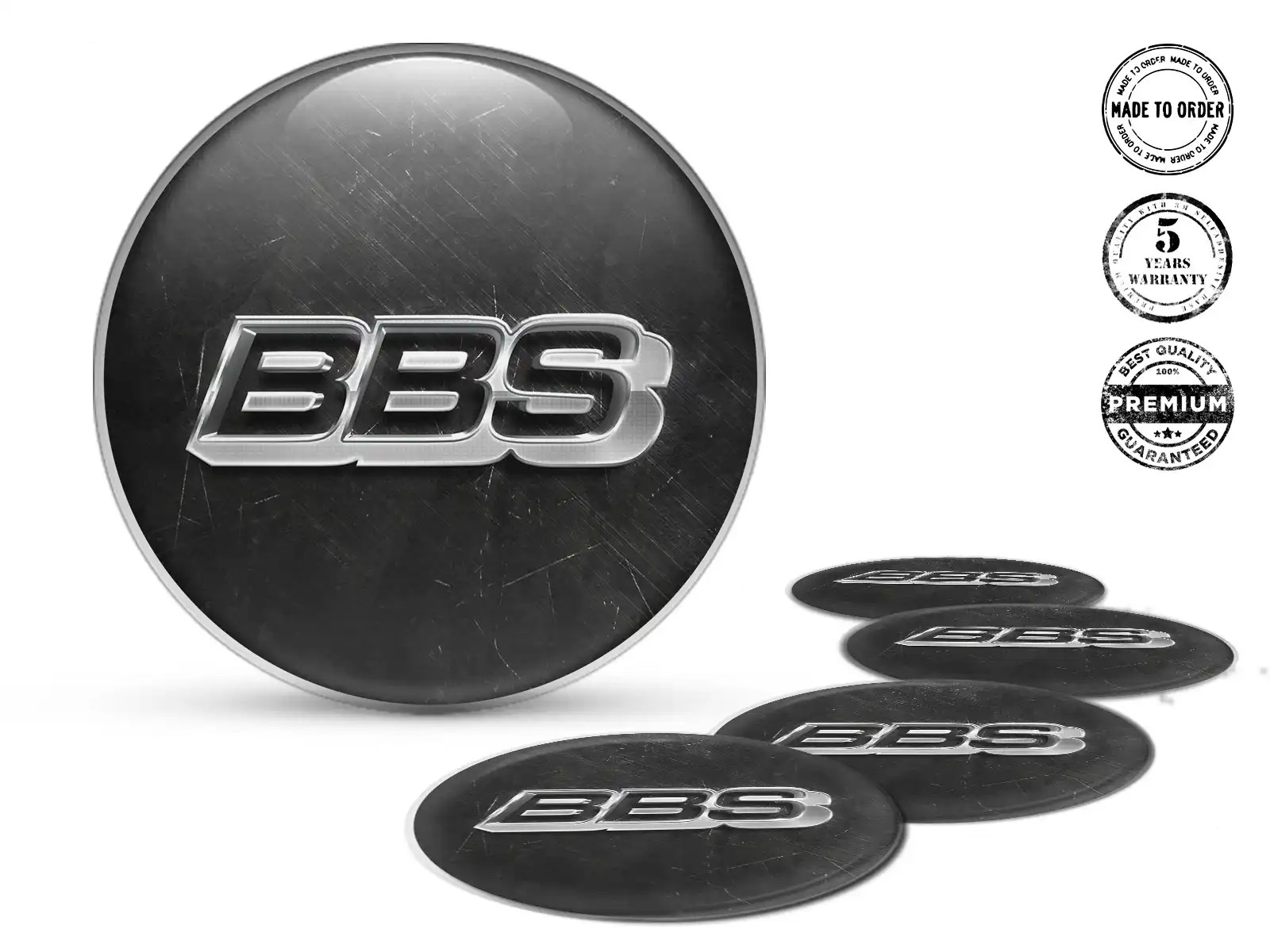 BBS Decalcomania Cerchio Auto Alta Qualità Quantum Nexus